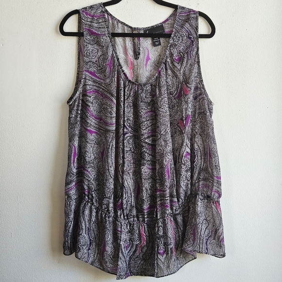 - LANE BRYANT PAISLEY PRINT WOMEN'S PLUS 18/20 - Picture 1 of 2